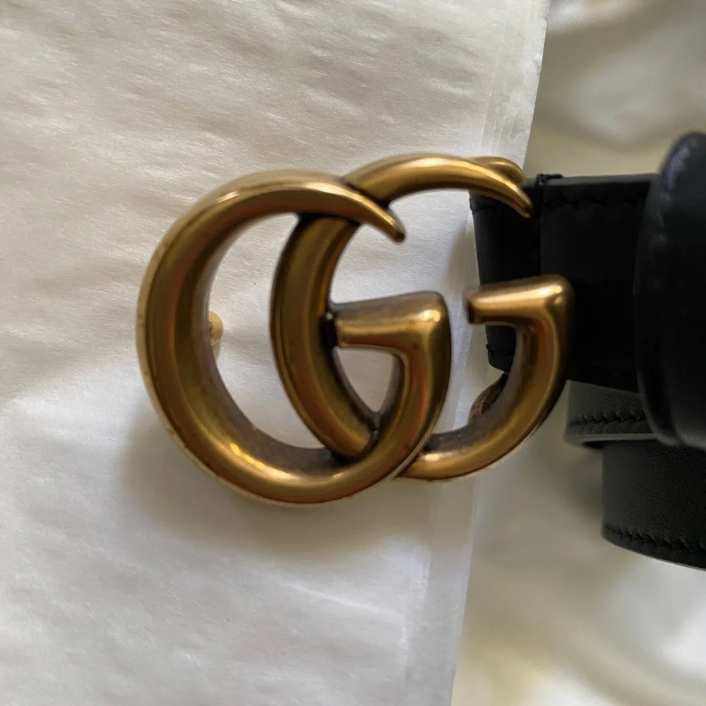 GUCCI GG MARMONT THIN BELT - Picture 4 of 10